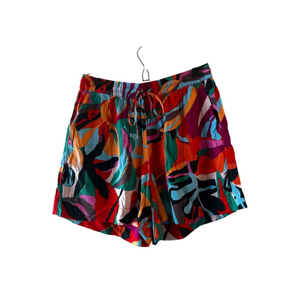 Joie Multicolor Tropical Print Summer Shorts Women Sz S
